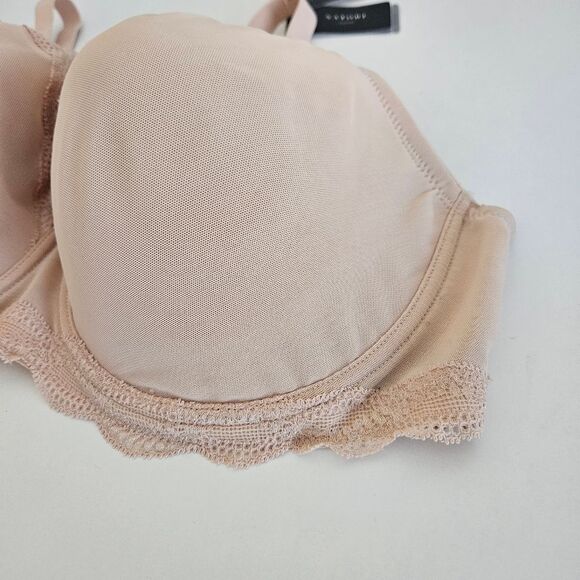 NWT Natori Lace Pure Allure Full Underwire Contour Bra 736099 Natural 42DDD - Picture 3 of 7